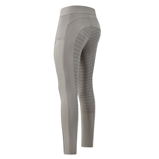 Imperial Riding Ridtights IRHBasic FullGrip, Ljus Oliv