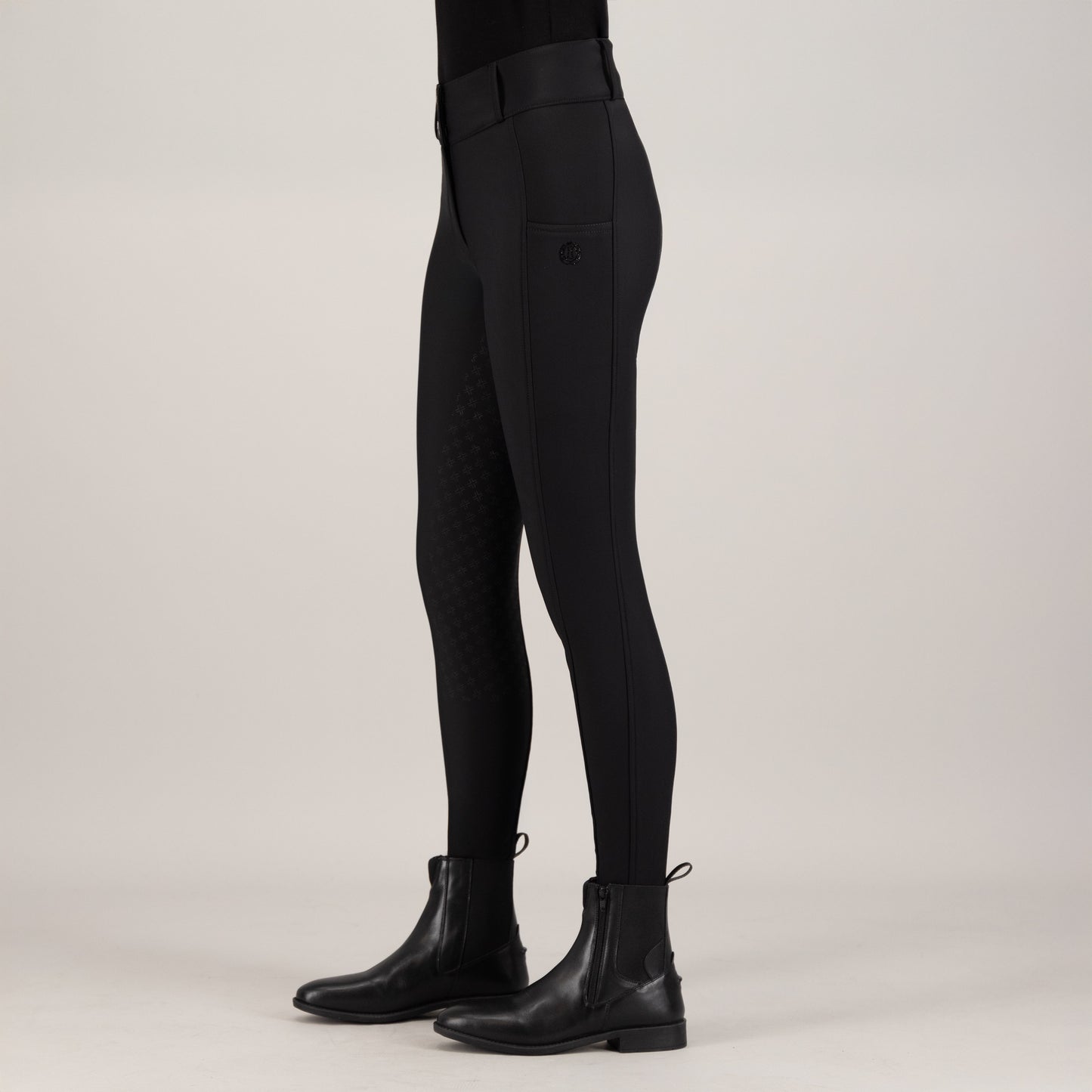 Imperial Riding Ridbyxor IRHBilou FullGrip, Svarta