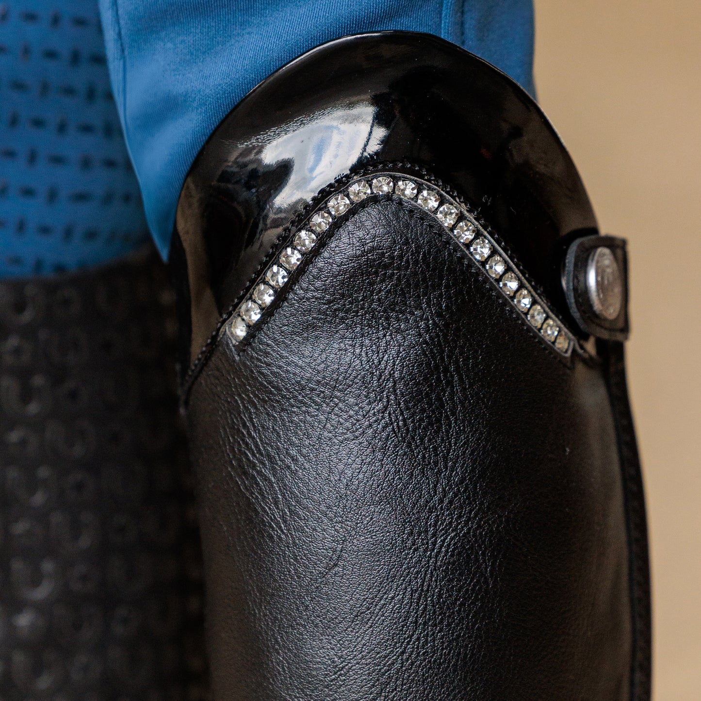 Imperial Riding Junior Ridstövlar IRHWalker Glam, svarta/lack