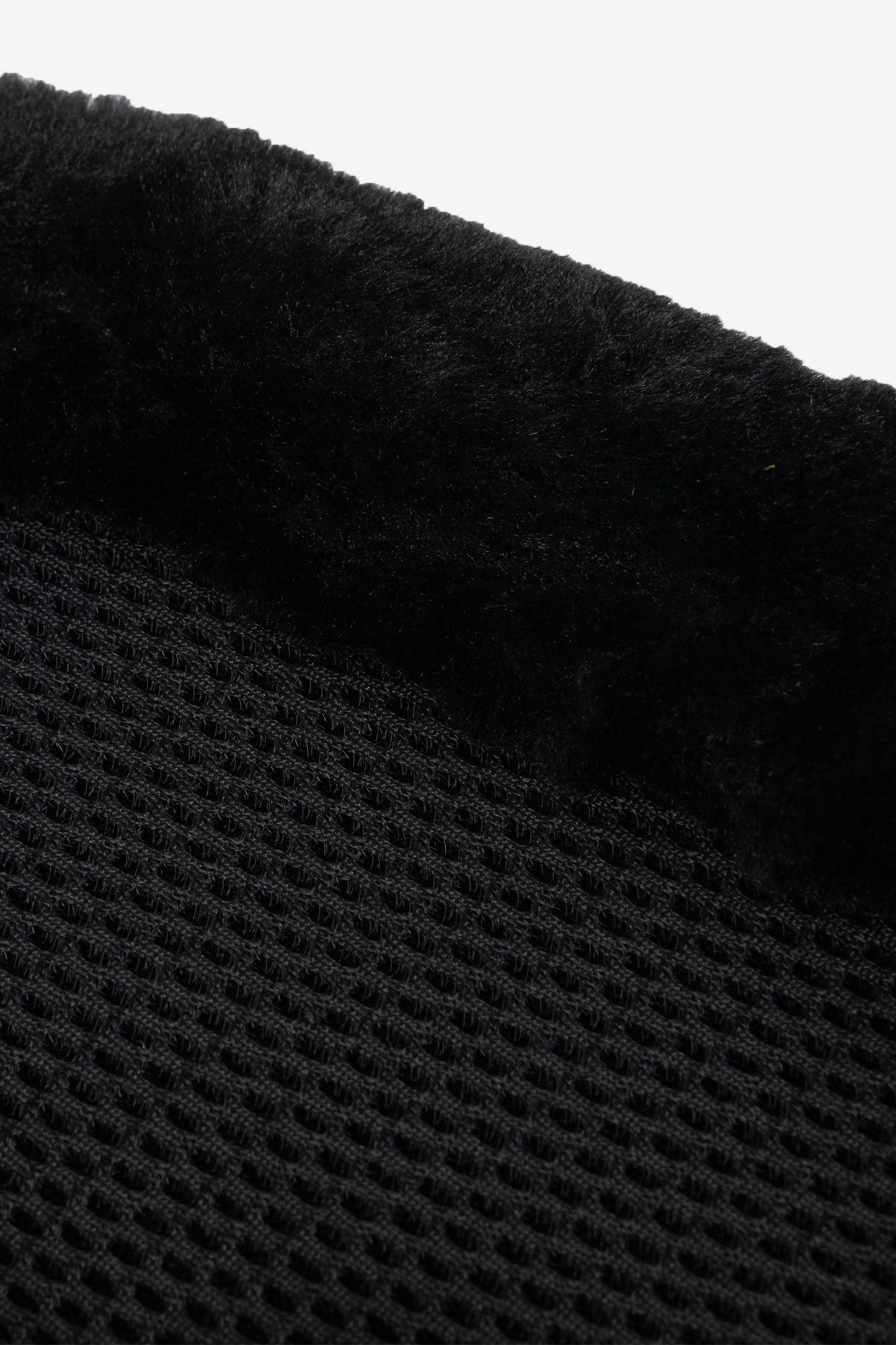 Fleece Edged Mesh Damask