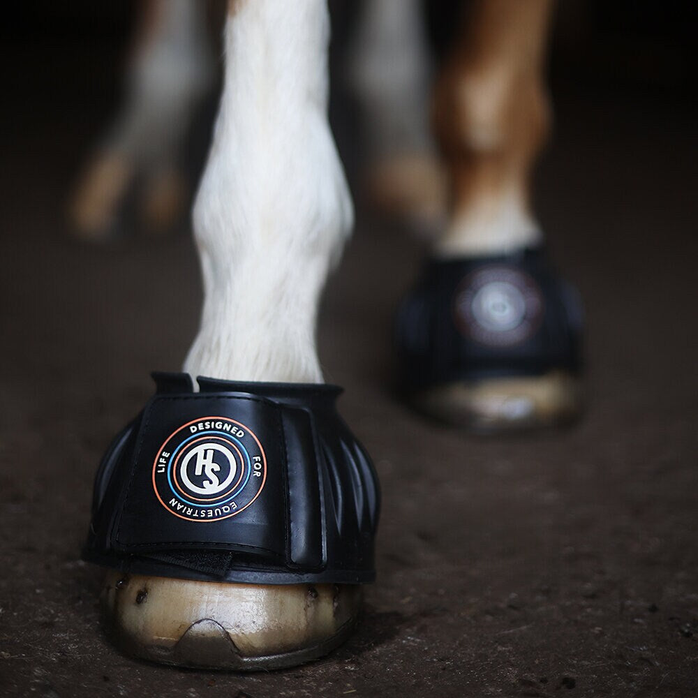 Gummiboots med kardborrknäppning