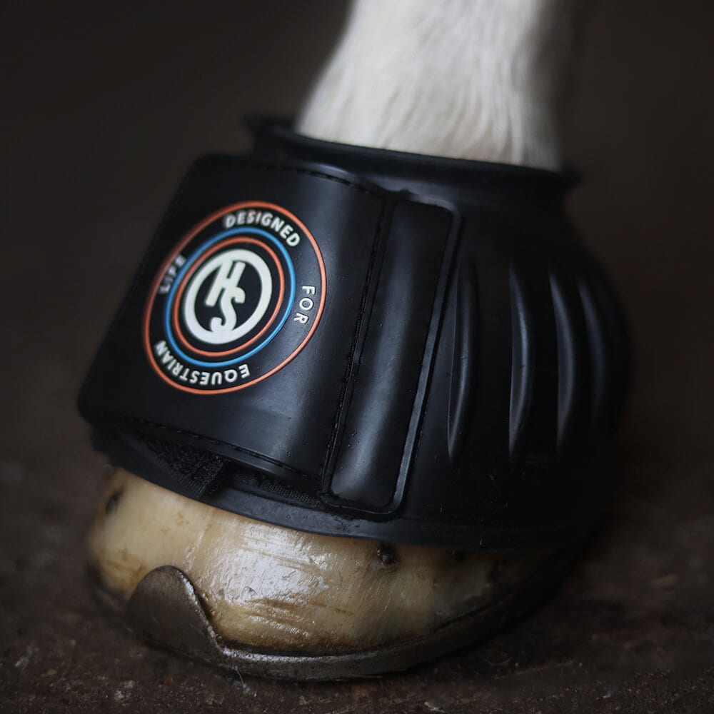 Gummiboots med kardborrknäppning