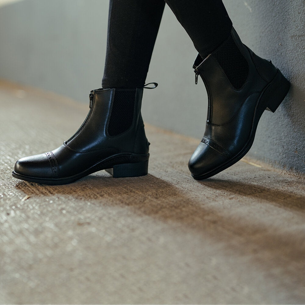 Jodhpurs läder m. dragkedja