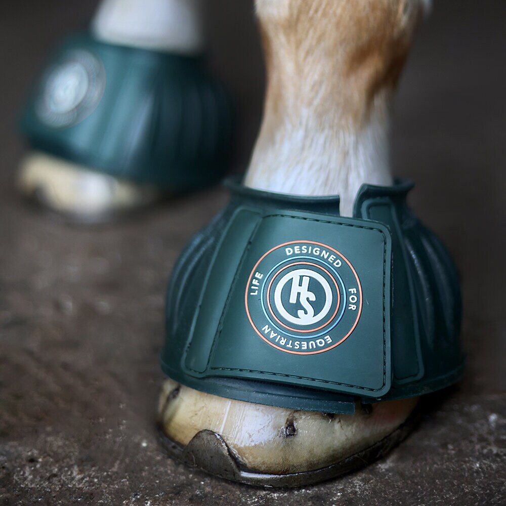 Gummiboots med kardborreknäppning