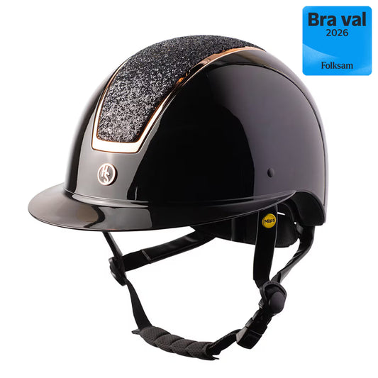 Hansbo Ridhjälm MIPS Vision Golden Chrome