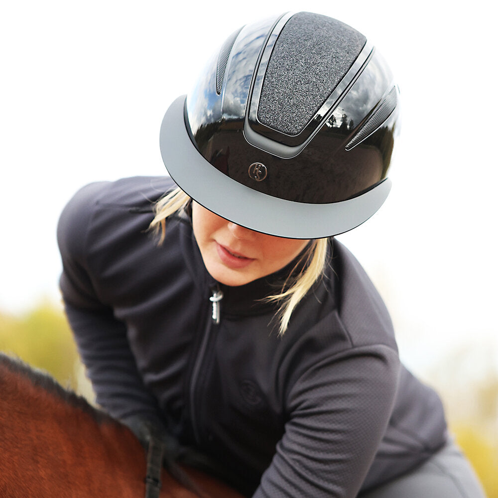 Ridhjälm Mips Air Shiny Black