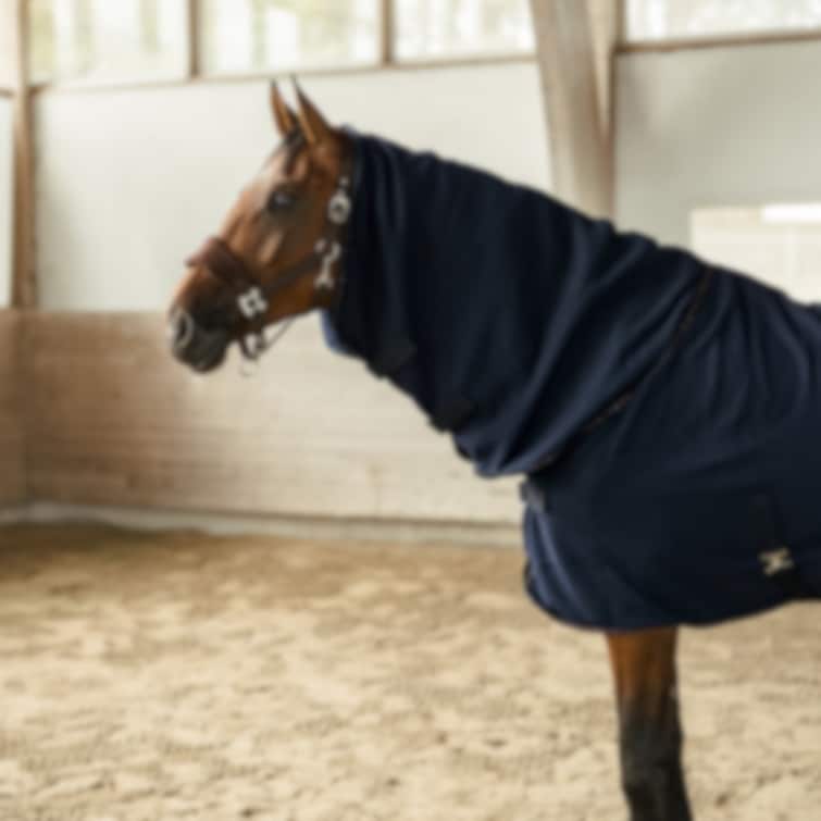 Fleecetäcke m. hals Hug