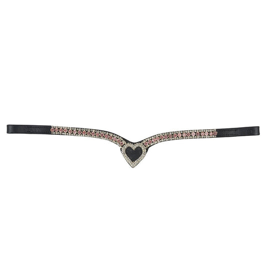 Hansbo Sport Pannband Love Rosa Svart