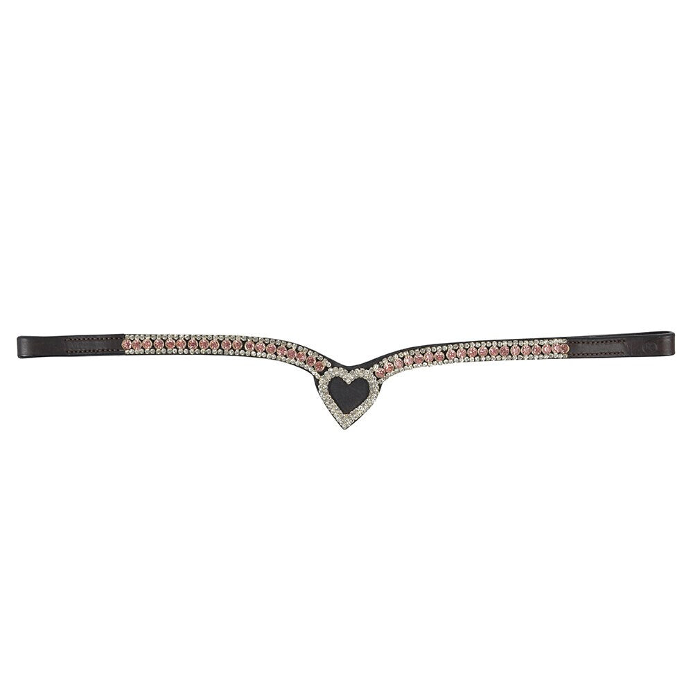 Hansbo Sport Pannband Love Rosa Brun