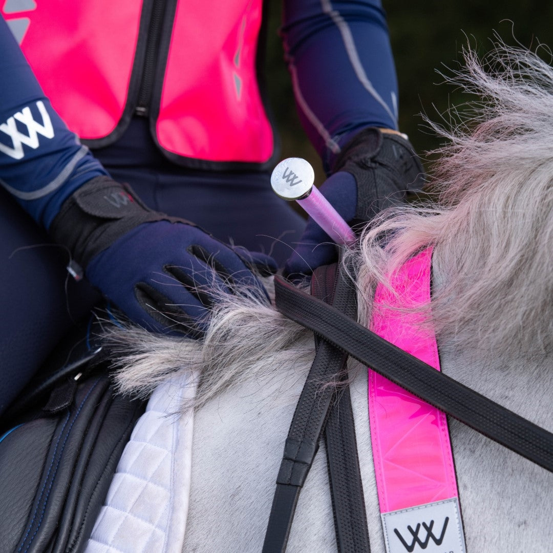 Woof Wear | Hi Vis Ridpiska | Hi Viz Rosa | 110 cm