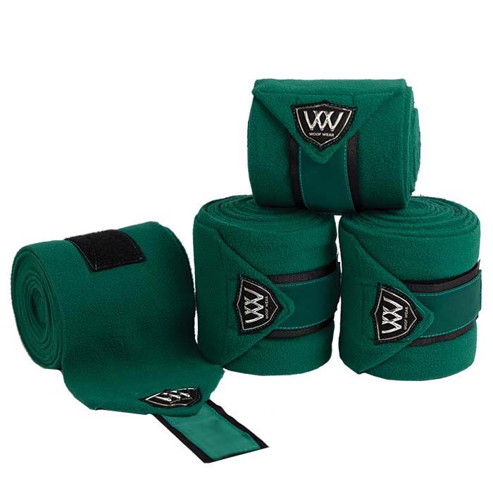 Woof Wear Vision Polo Bandages, Racing Green