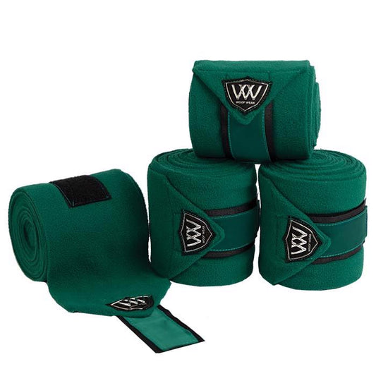 Woof Wear Vision Polo Bandages, Racing Green