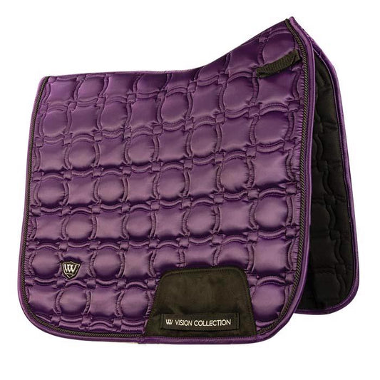 Woof Wear Vision Dressyr Schabrak, Damson