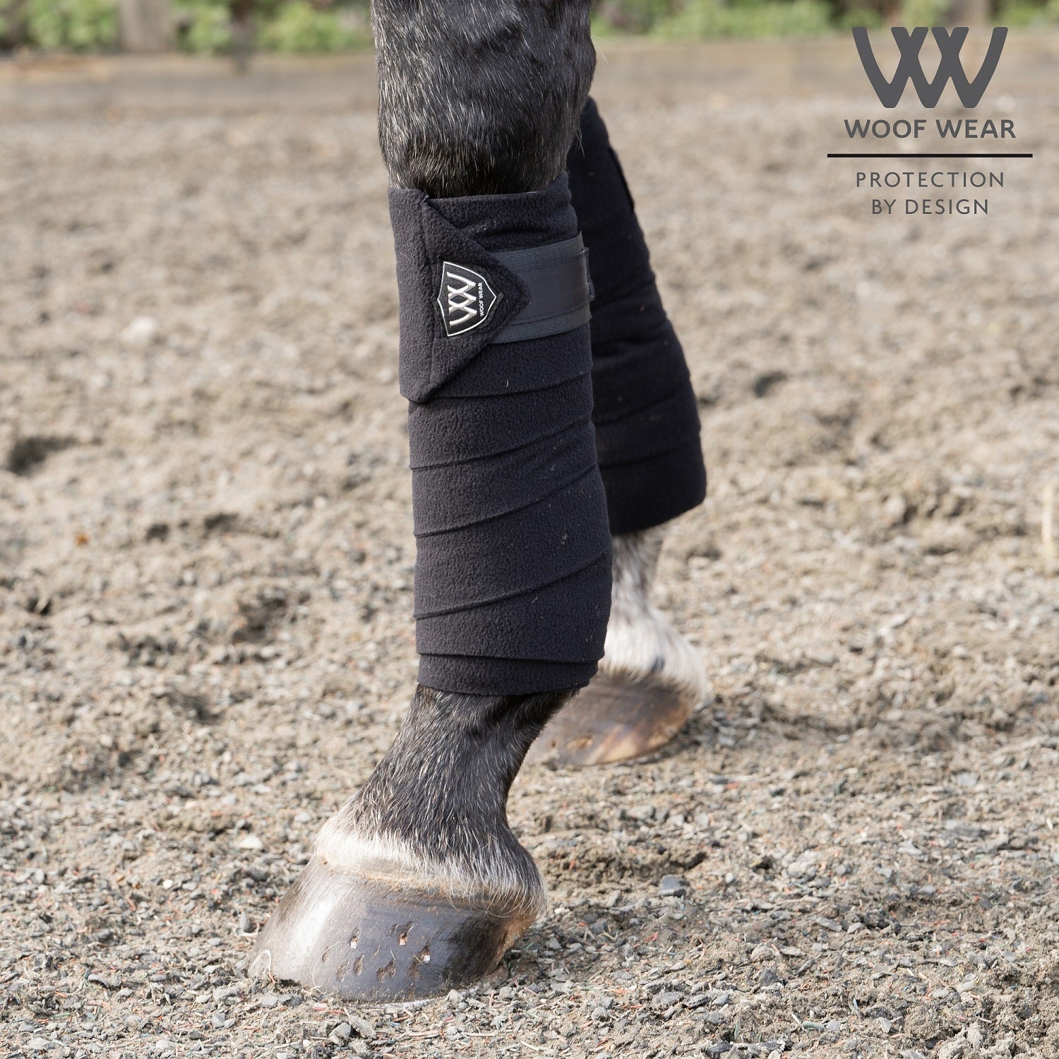 Woof Wear Vision Polo Bandages | Black