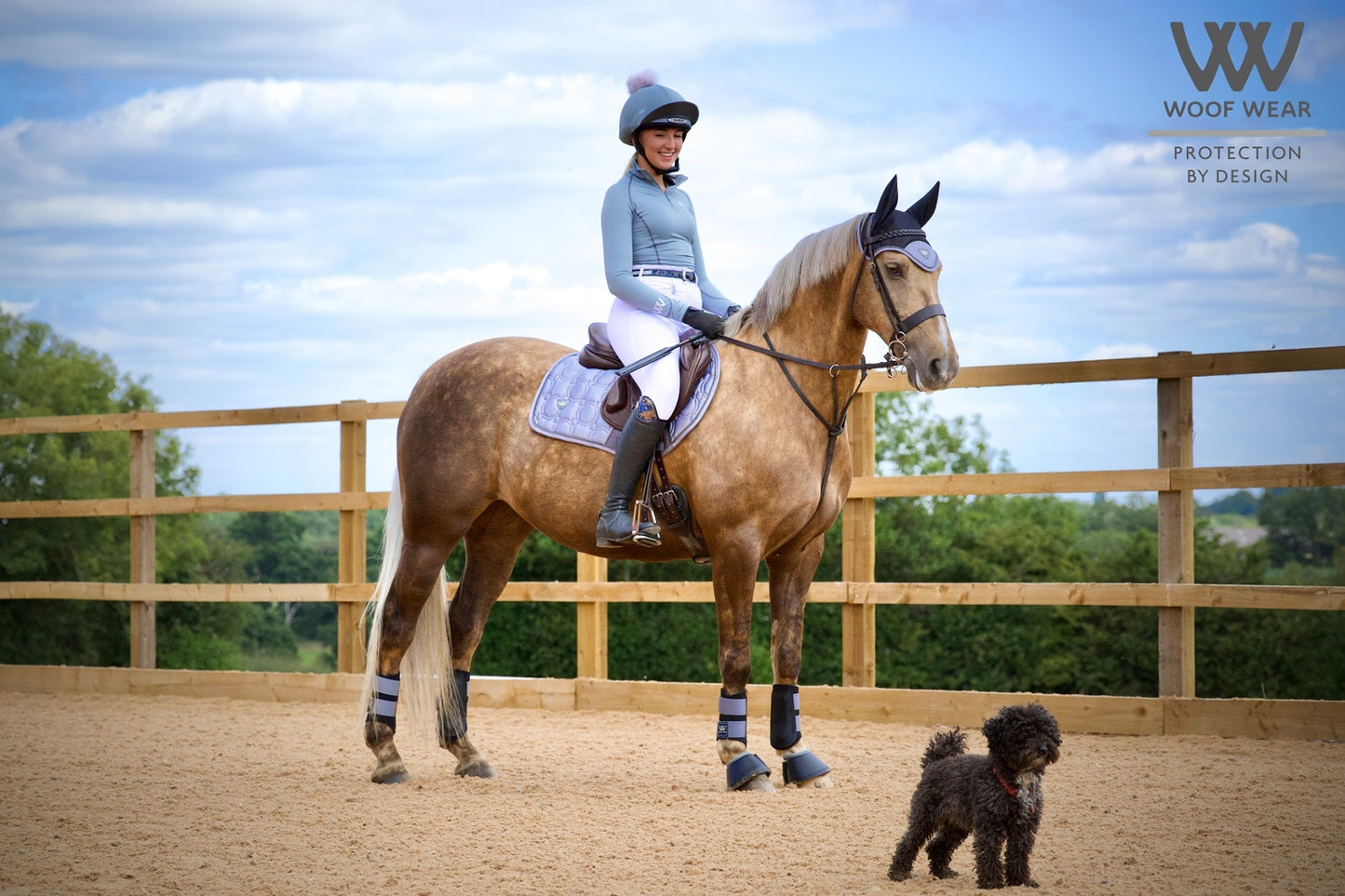 Woof Wear - Vision Close Contact Hoppschabrak, Brushed Steel