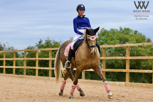 Woof Wear Vision Polo Bandages, Rose Gold