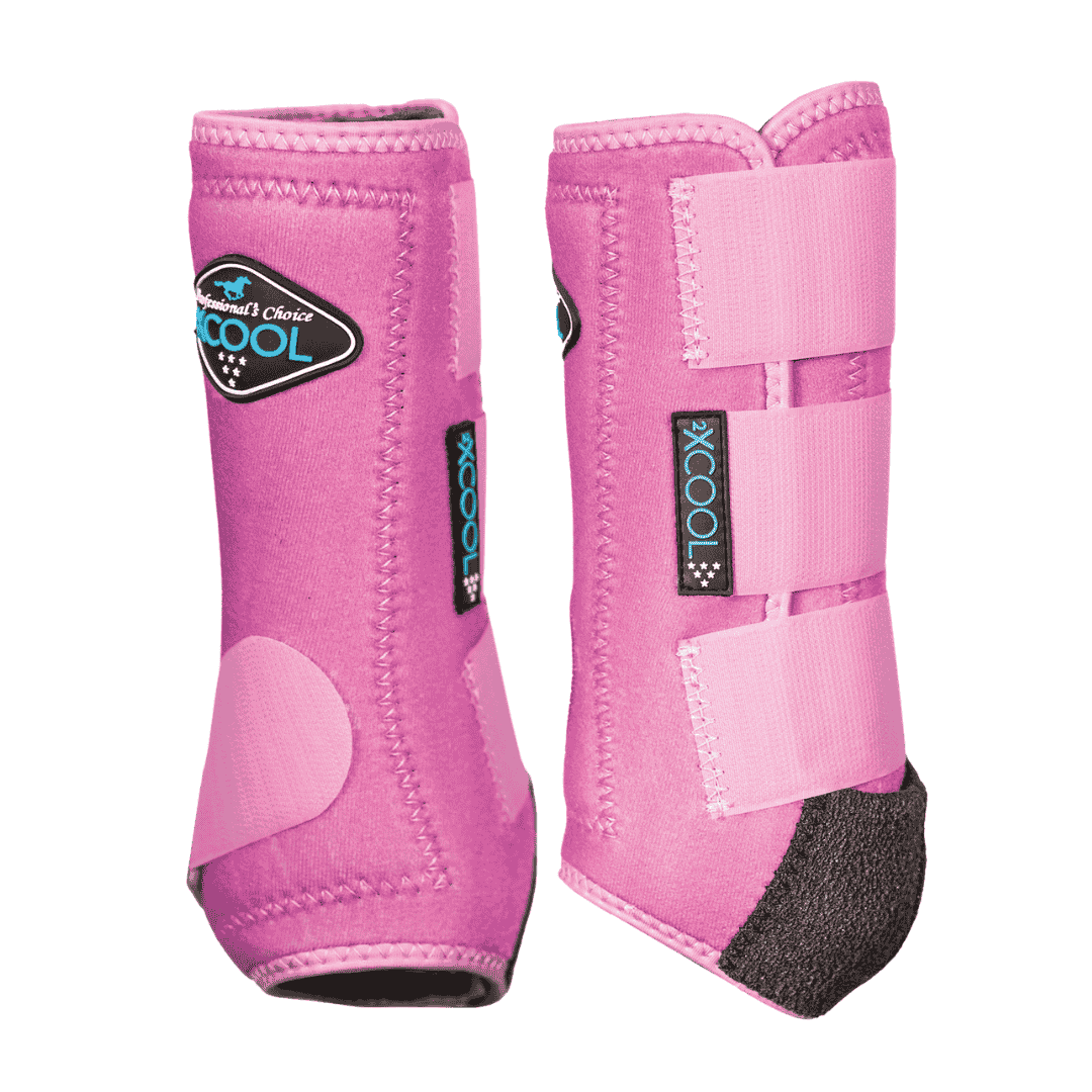 Professional's Choice 2XCool Sports Medicine Front Boots | Orchid | Medium