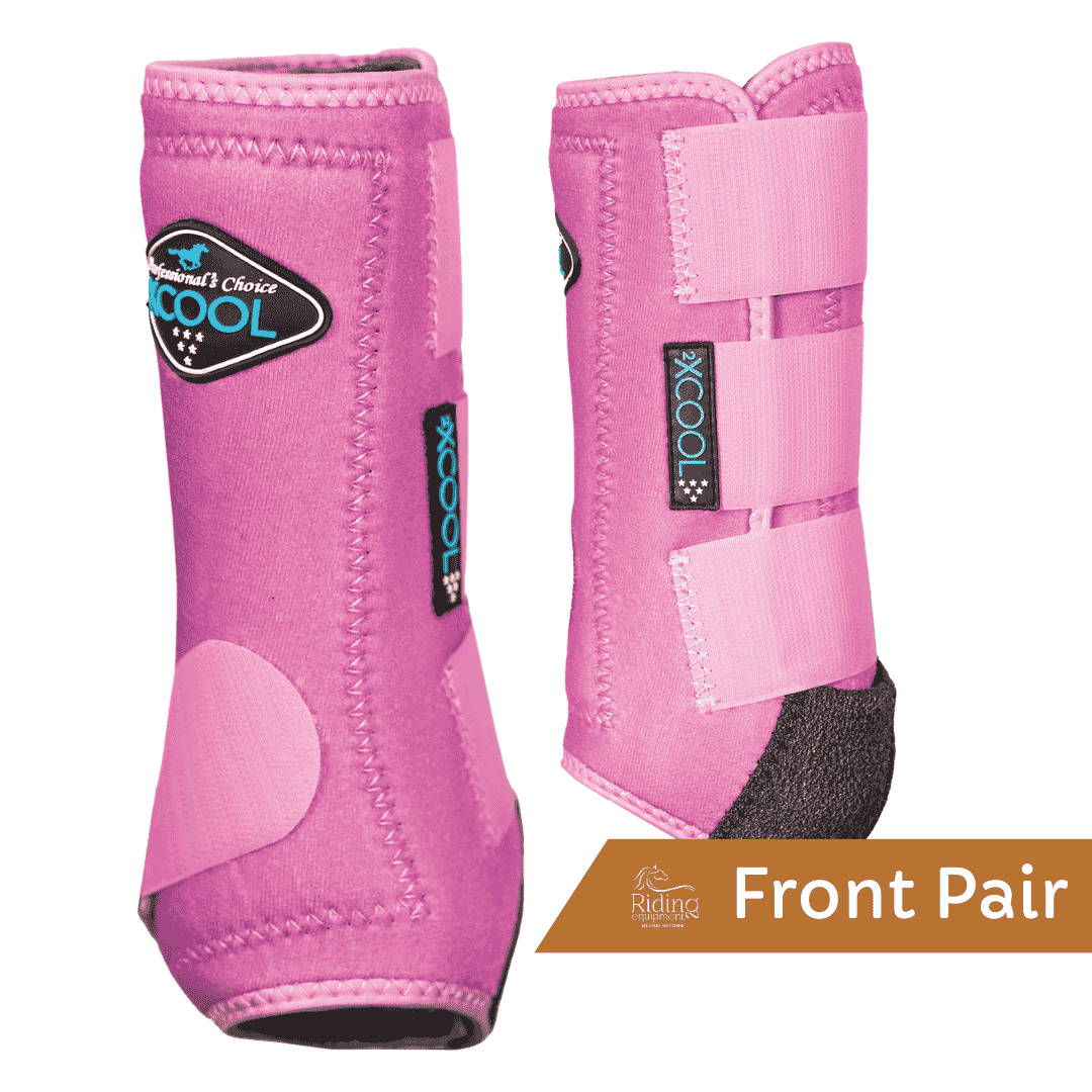Professional's Choice 2XCool Sports Medicine Front Boots | Orchid | Medium