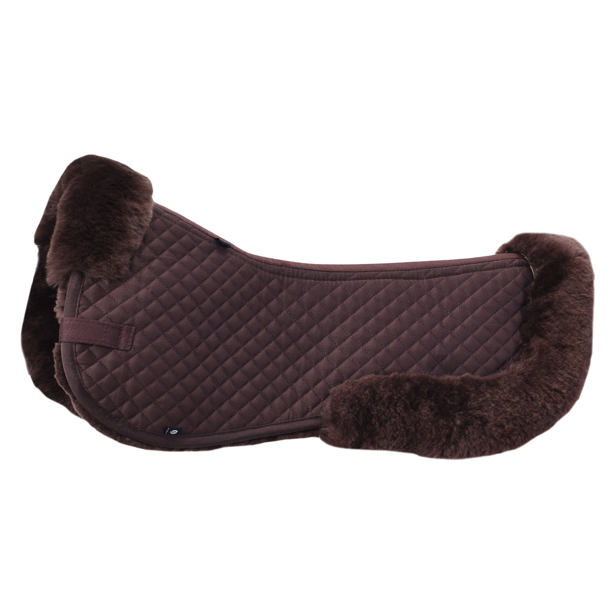 Imperial Riding Sadelpadd med lammull, Brun/Brun