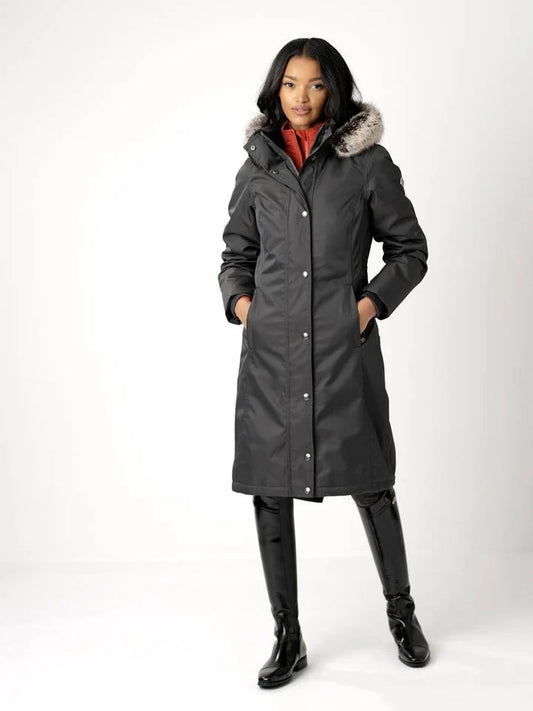 LeMieux Vattentät Long Riding Coat, Grå