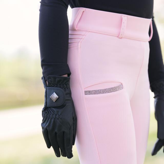 Imperial Riding Ridtights Junior, IRHComfi Sparks summer FullGrip, Ljusrosa