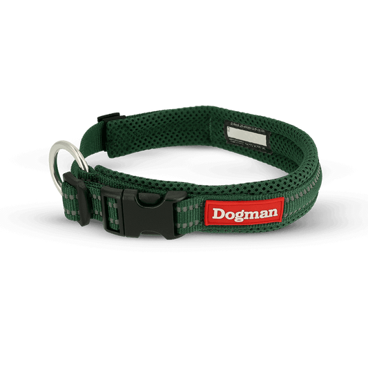Air Mesh Vadderat Halsband Olivgrön