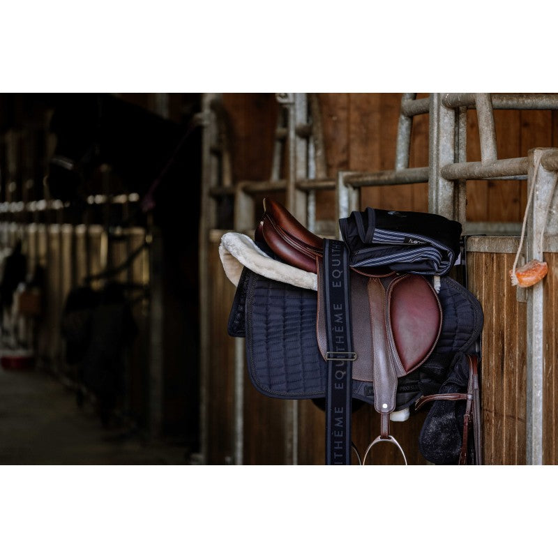 EQUITHÈME Heated Ryggvärmare för Häst - Svart