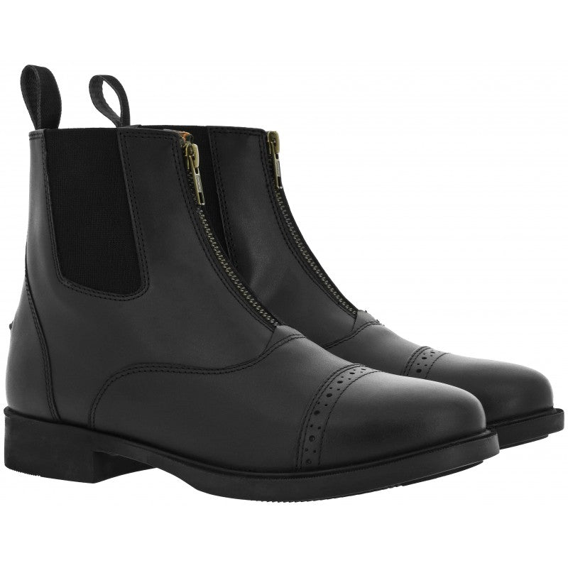 EQUITHEME - Leather Zip Boots