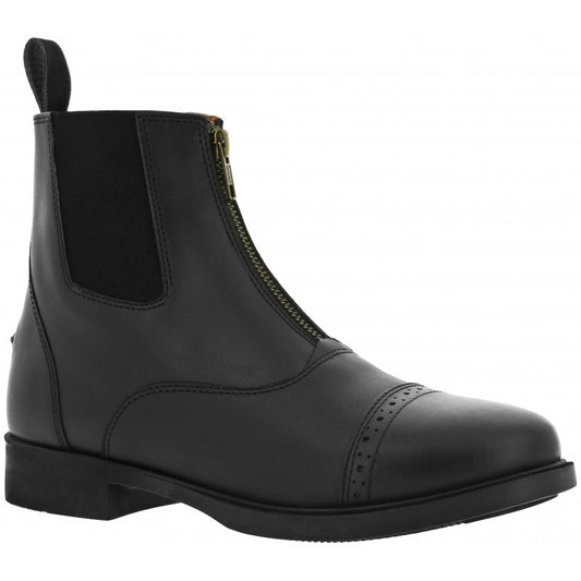 EQUITHEME - Leather Zip Boots