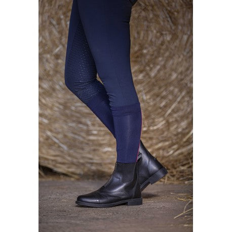 EQUITHEME - Leather Zip Boots