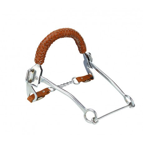 FEELING Hackamore with braided leather noseband