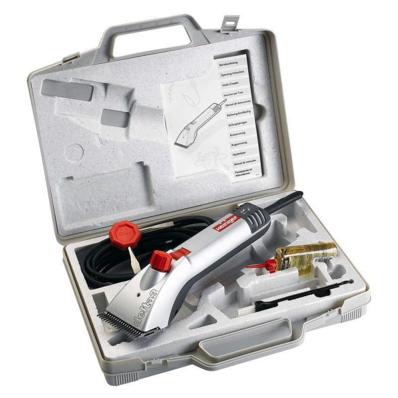 HEINIGER 'Delta 3' Klippmaskin Grå/Charcoal