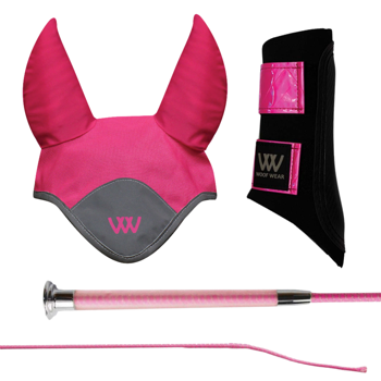Woof Wear | Hi Vis Ridpiska | Hi Viz Rosa | 110 cm