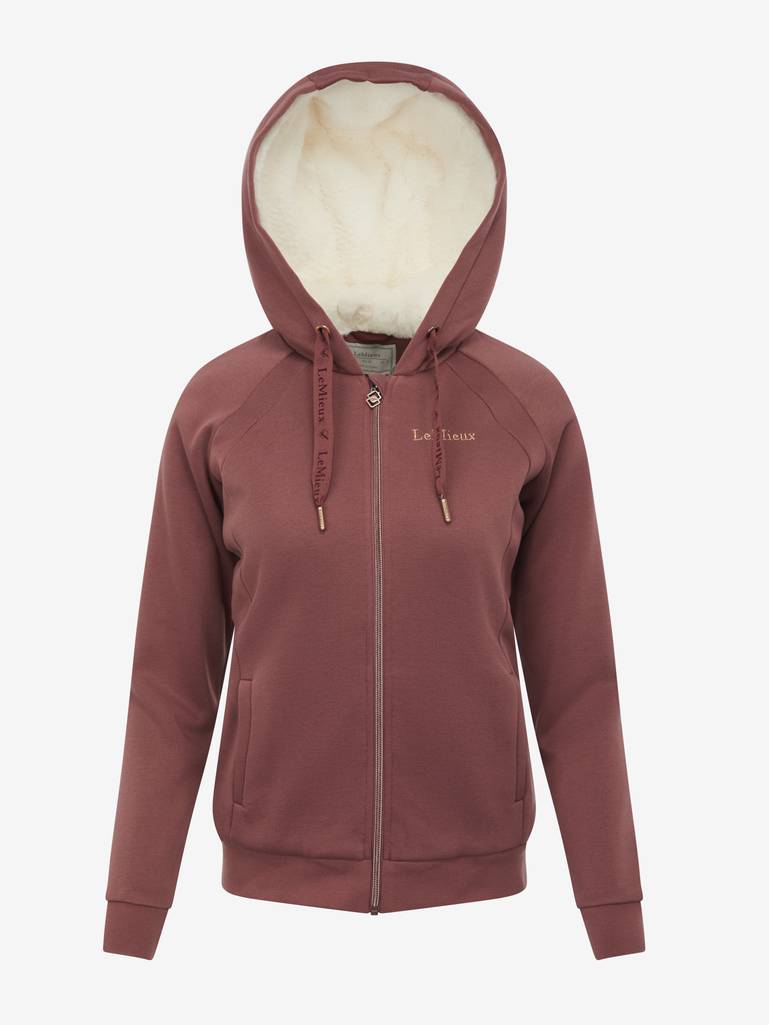 Le Mieux Sherpa Lined Hoodie, Orchid