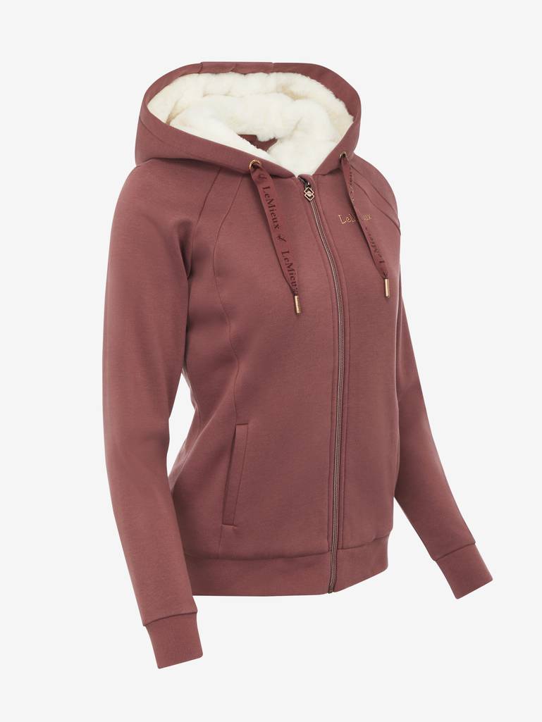 Le Mieux Sherpa Lined Hoodie, Orchid