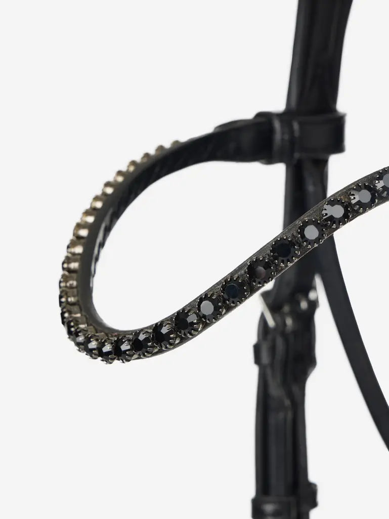 Kudos Patent Dressage Bridle Svart