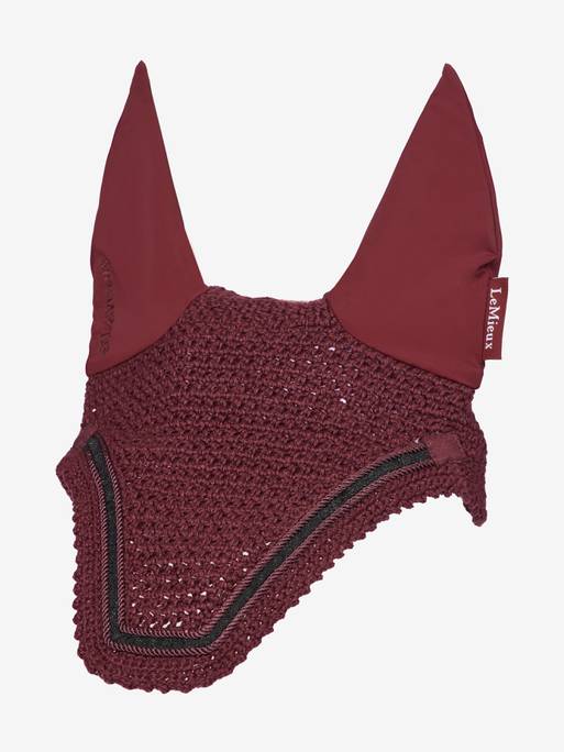 LeMieux Crystal Fly Hood, Burgundy