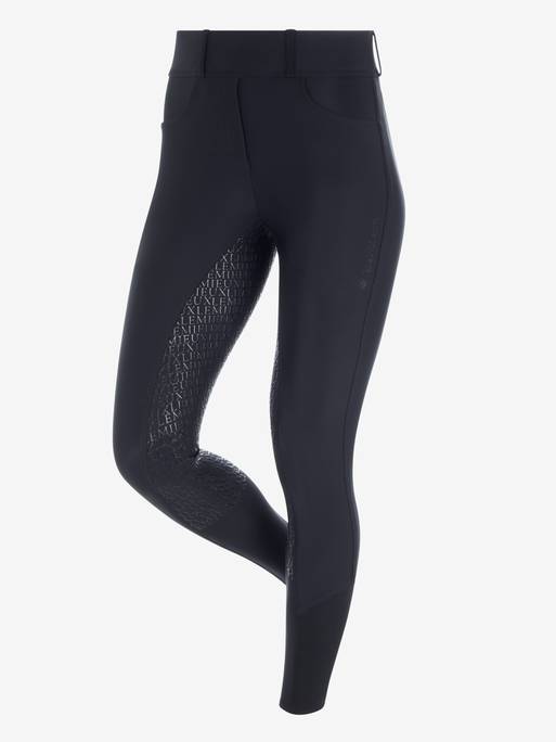 LeMieux Demi Pull On Bregging Helskodda ridtights, Svart – bild 3