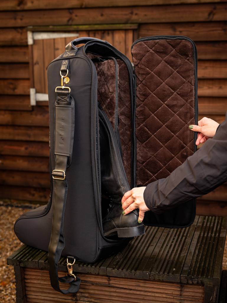 LeMieux LM Luxe Boot Bag, Sort