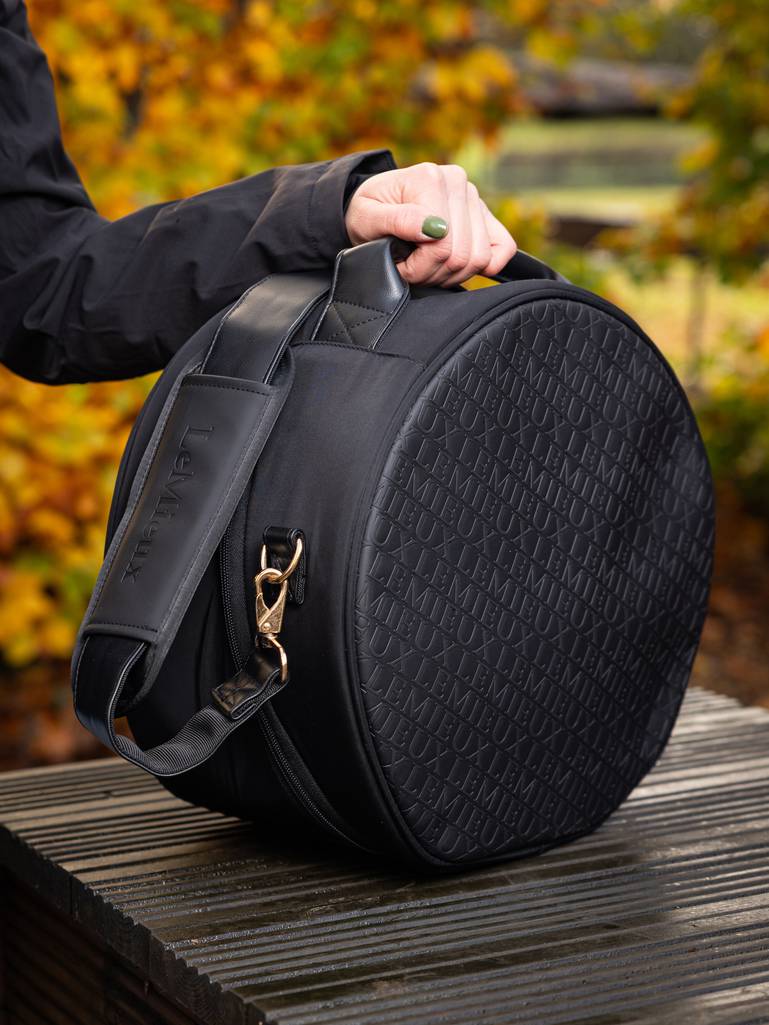 LeMieux LM Luxe Hat Box, Sort