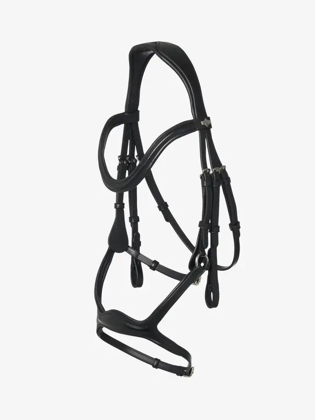 LeMieux Kudos Sport Träns, Svart/Silver – bild 1