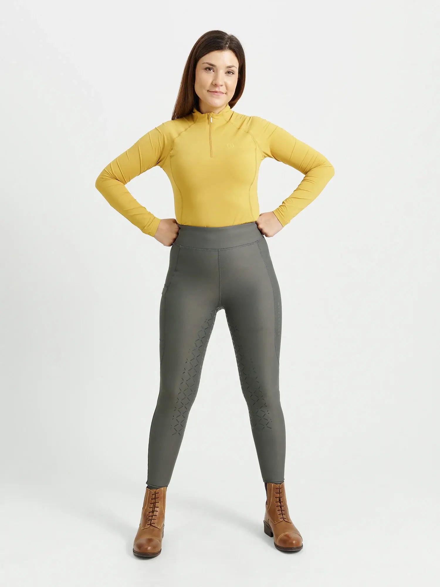 Jacson Astrid Ridtights Mörkgrå