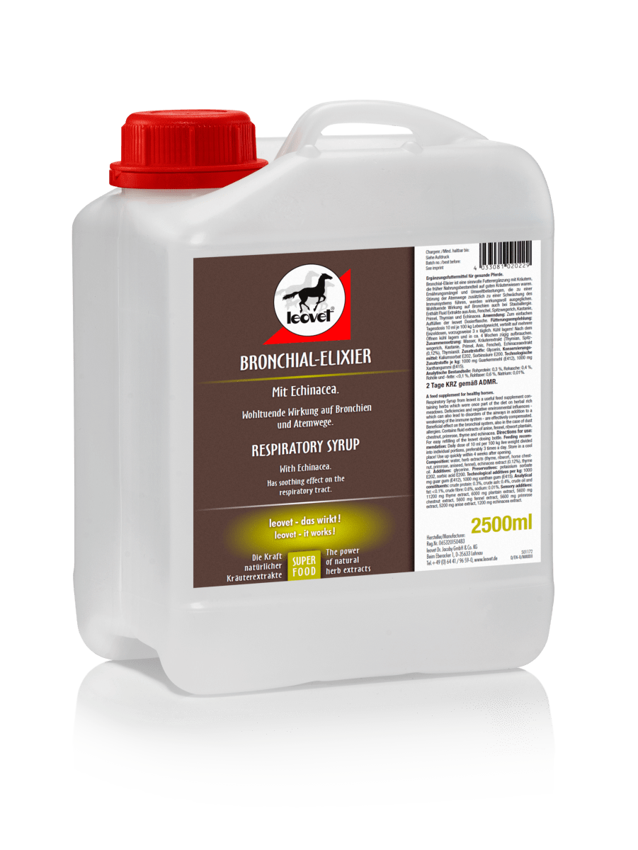 Leovet Respiratory Syrup Refill Can 2500 ml