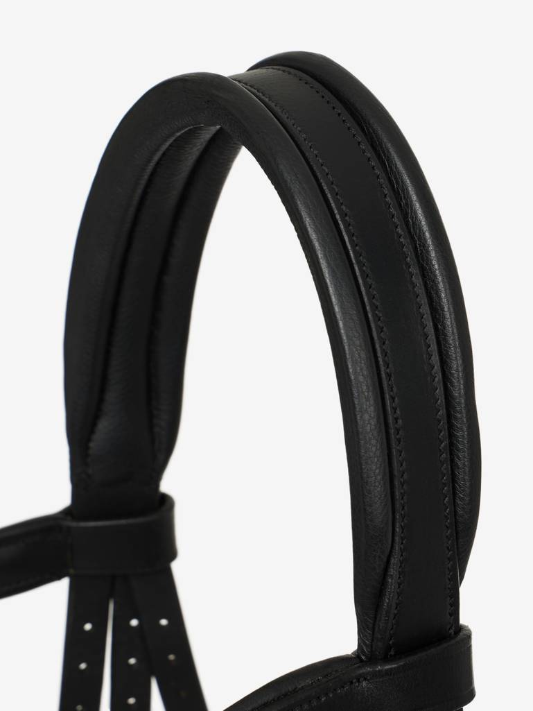 LM Arika Drop Bridle Svart/Silver