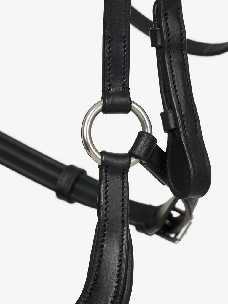 LM Arika Drop Bridle Svart/Silver