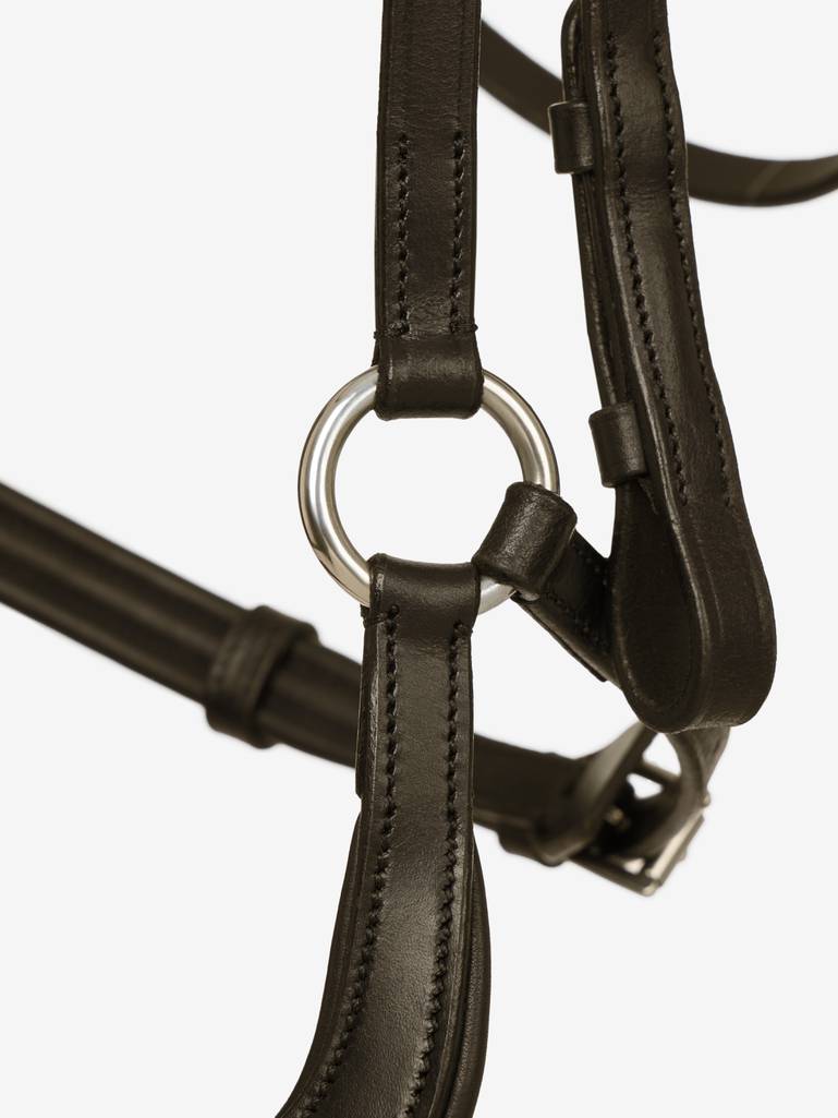 LM Arika Drop Bridle Brun/Sølv