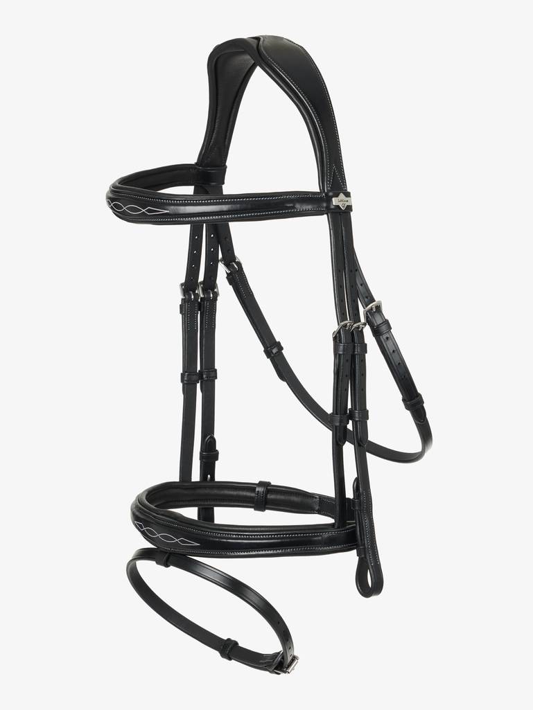 LM Kudos Competition Flash Bridle, Svart