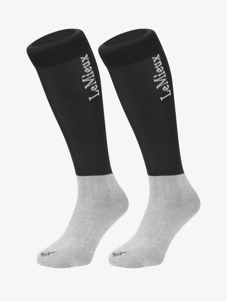 LeMieux LM Competition Socks 2 pack Black