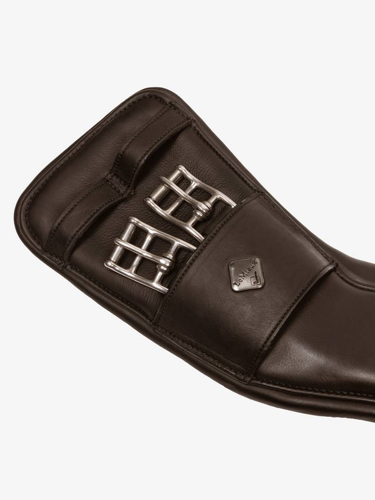 LeMieux Gel-Tek Anatomic Mono Sadelgjord, Brun – bild 4