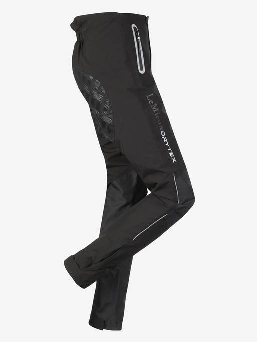 LeMieux DryTex Stormwear Vattentäta överdragsbyxor Unisex, Svart – bild 5